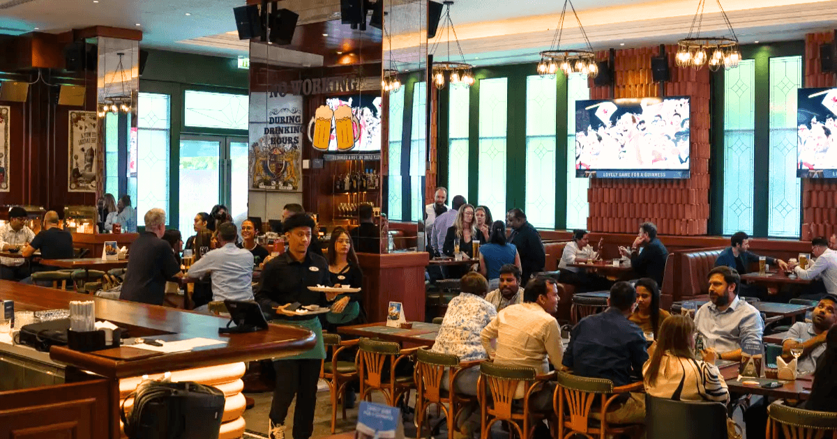 crown & lion interior