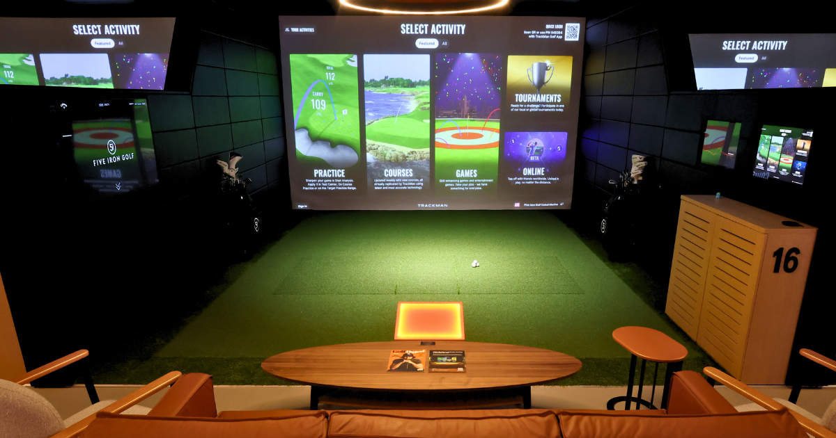 five iron golf simulator