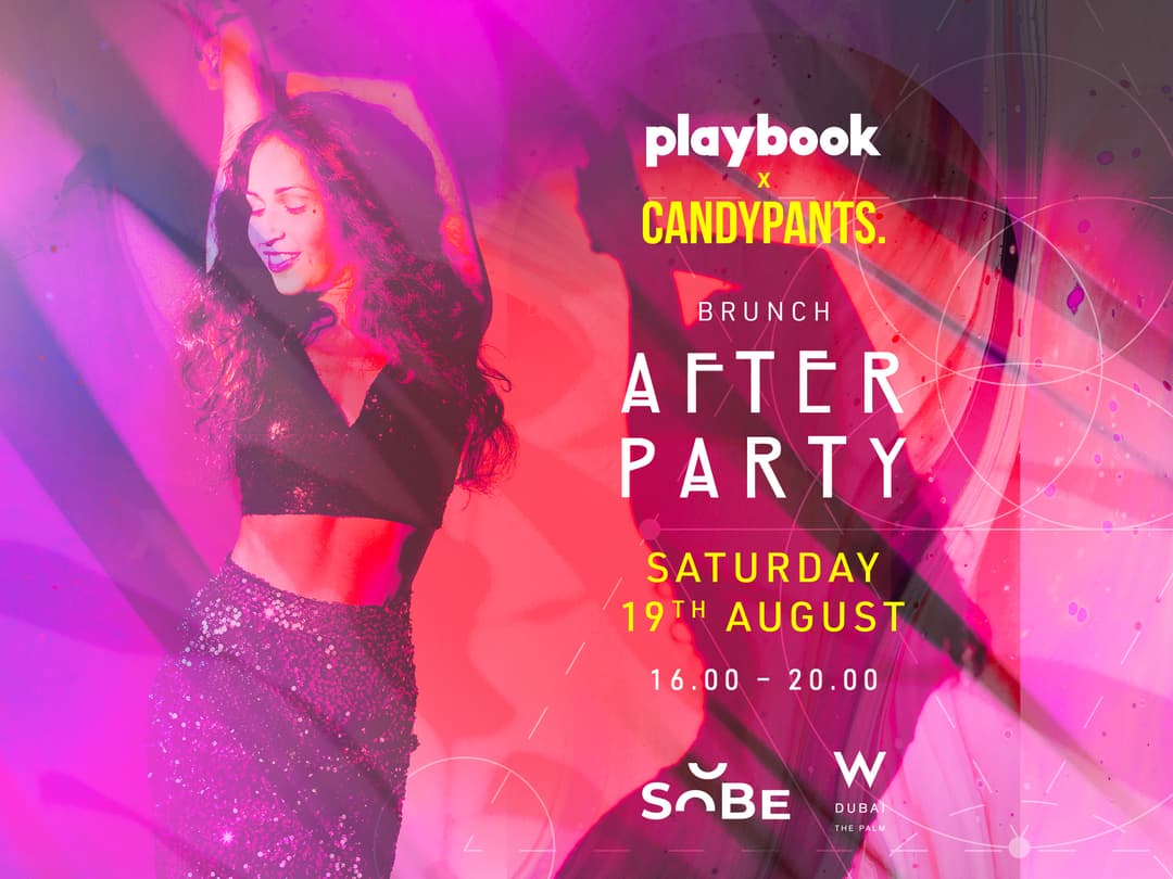 Photo of Join the Ultimate Candypants Brunch After Party at SoBe Dubai, in collaboration with Playbook