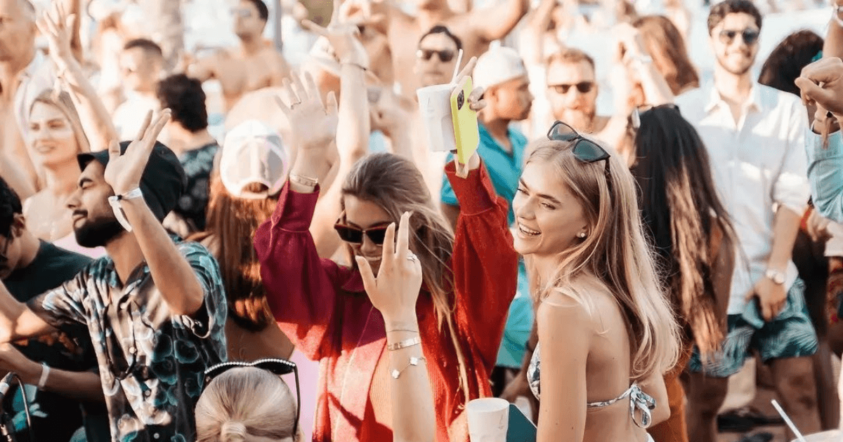 Group of people dancing