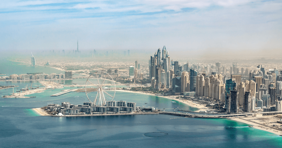 View of Dubai's JBR