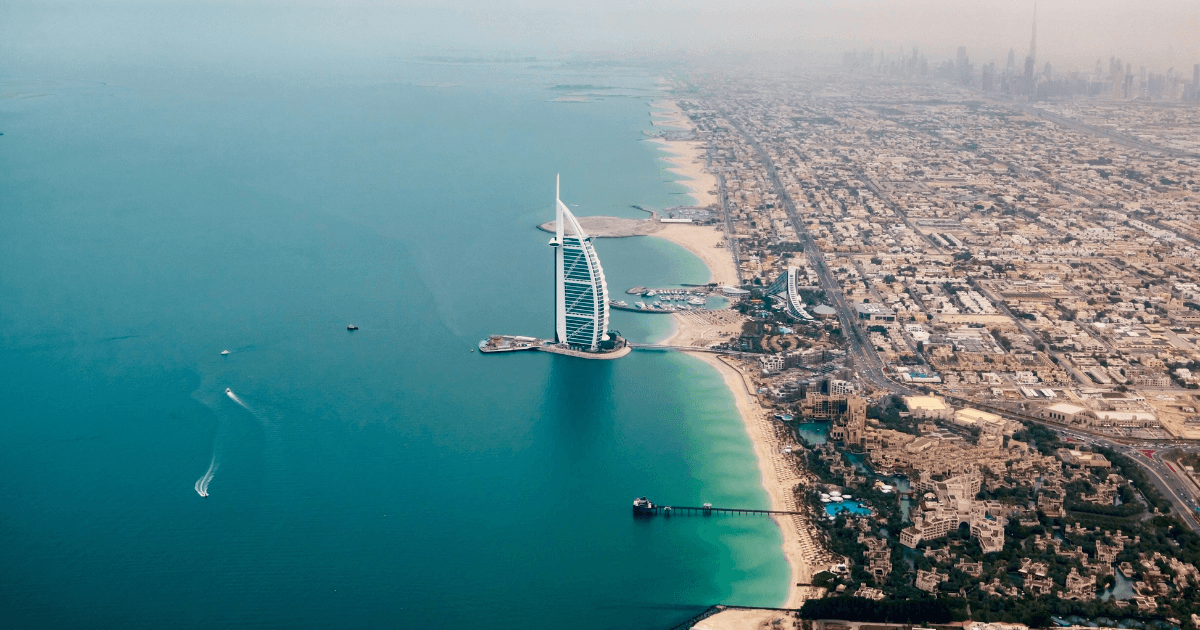 View of the Burj Al Arab