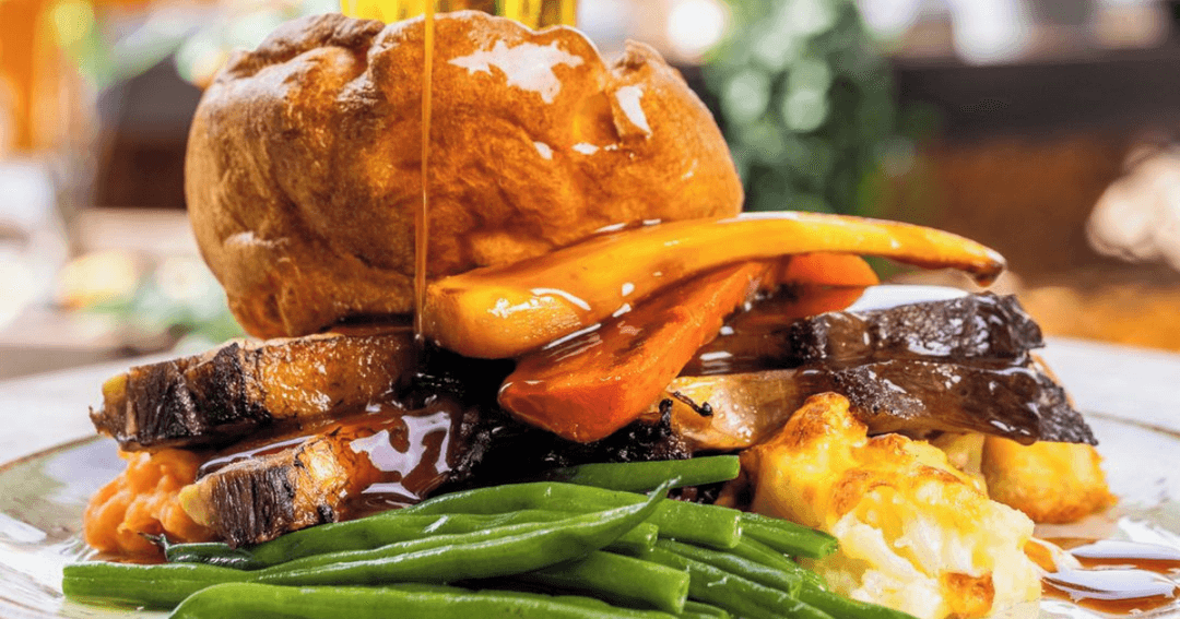 Plate of carvery