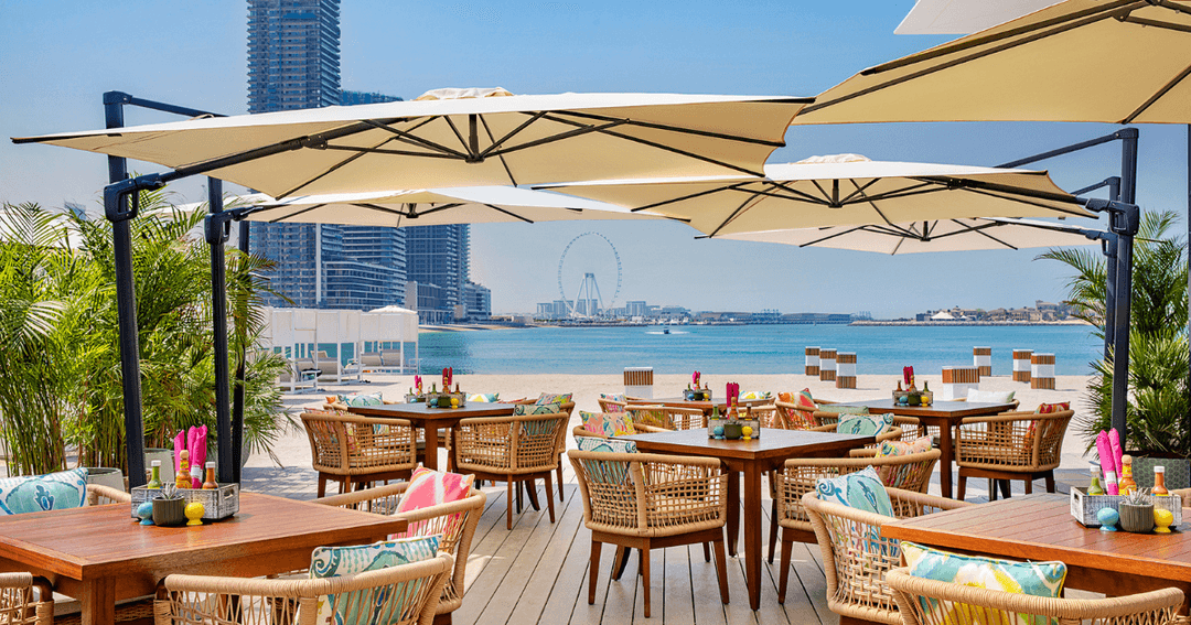 beachfront views in palm jumeirah