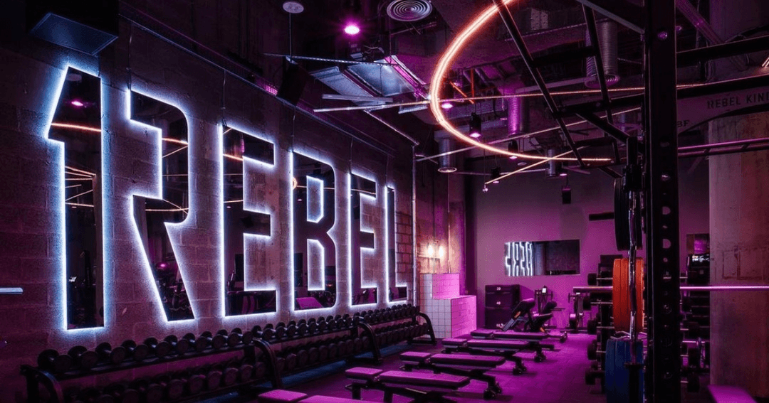 Dumbbells area at 1Rebel in DIFC