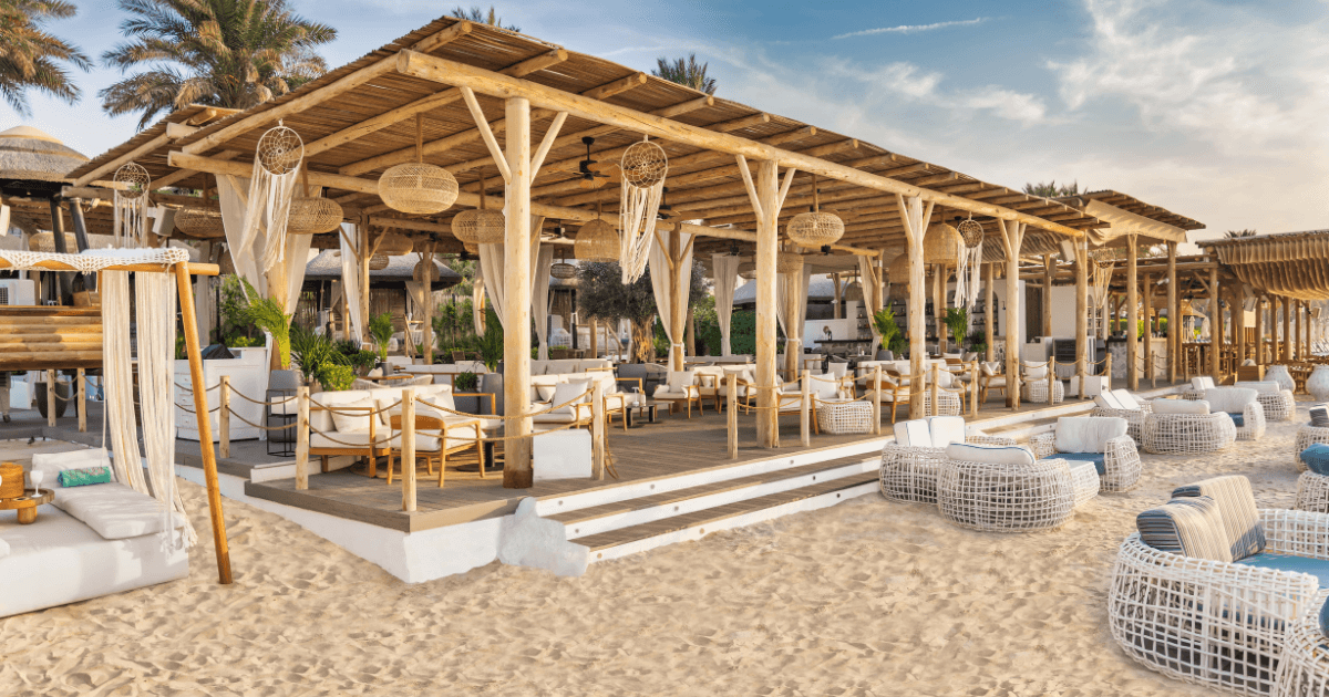 View of Laguna Beach Taverna & Lounge's venue by the beach