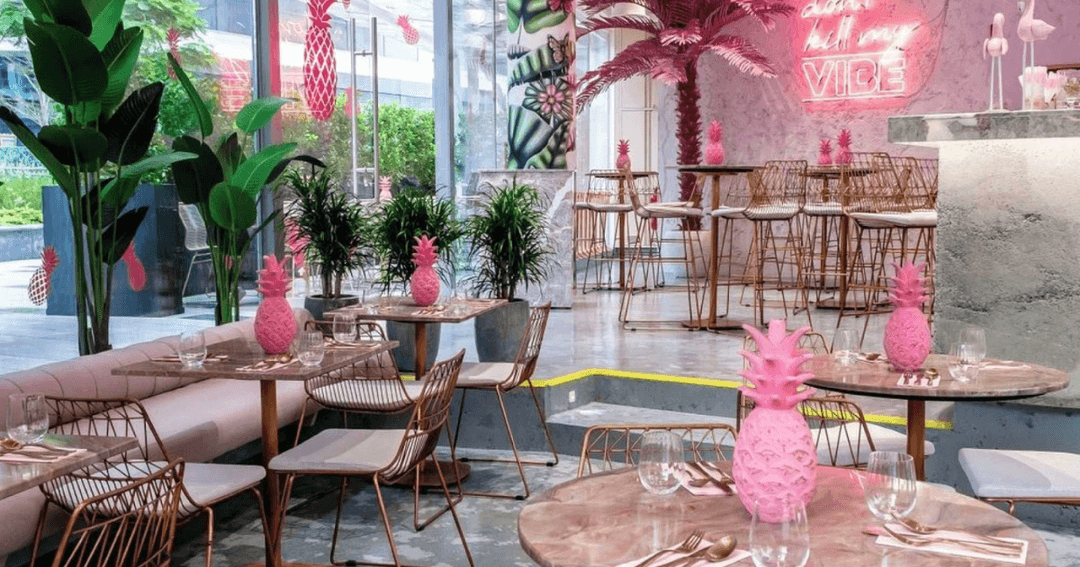 Vibe Cafés' interior