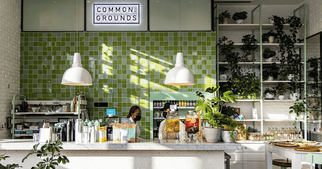 Waiters working at Common Grounds