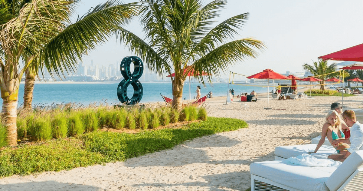 View of the beach