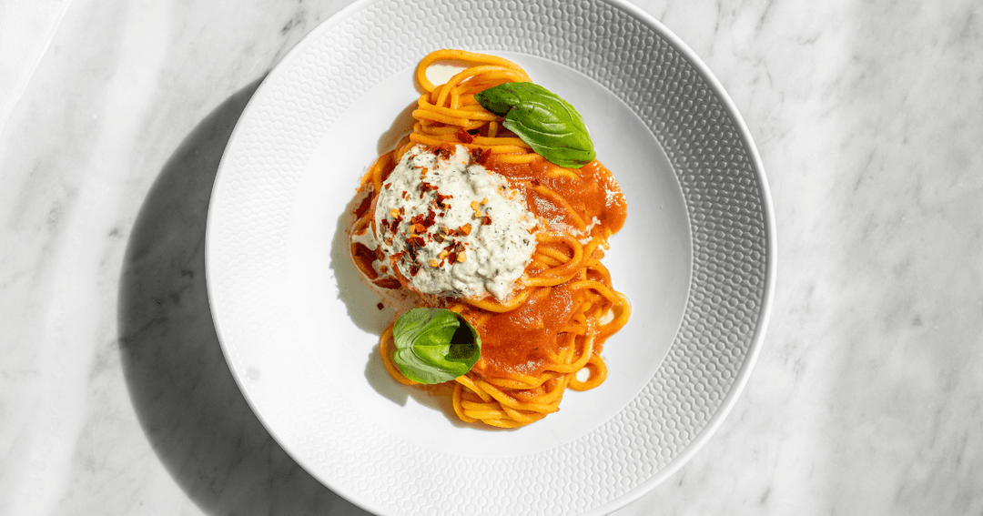 Plate of spaghetti