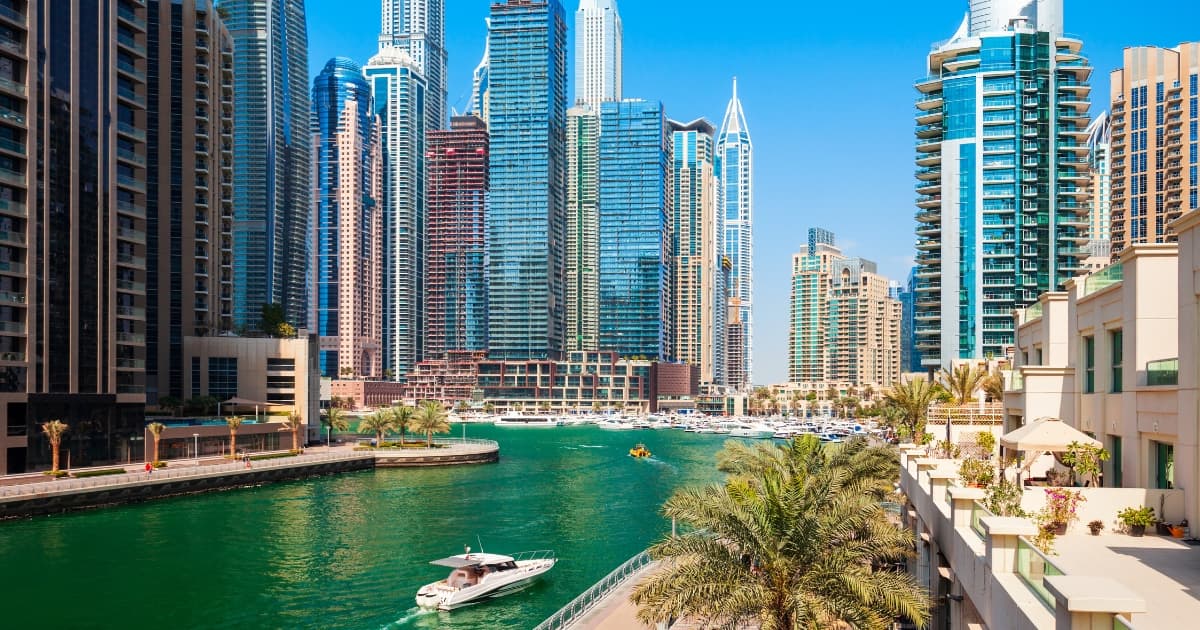 View of Dubai Marina