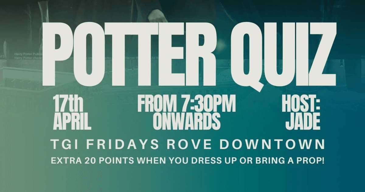 Banner for the Harry Potter Quiz