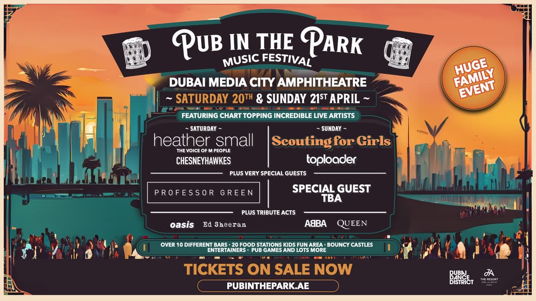 Photo of Pub in the Park Dubai 2024 - Springtime Fun Under The Sun Awaits!