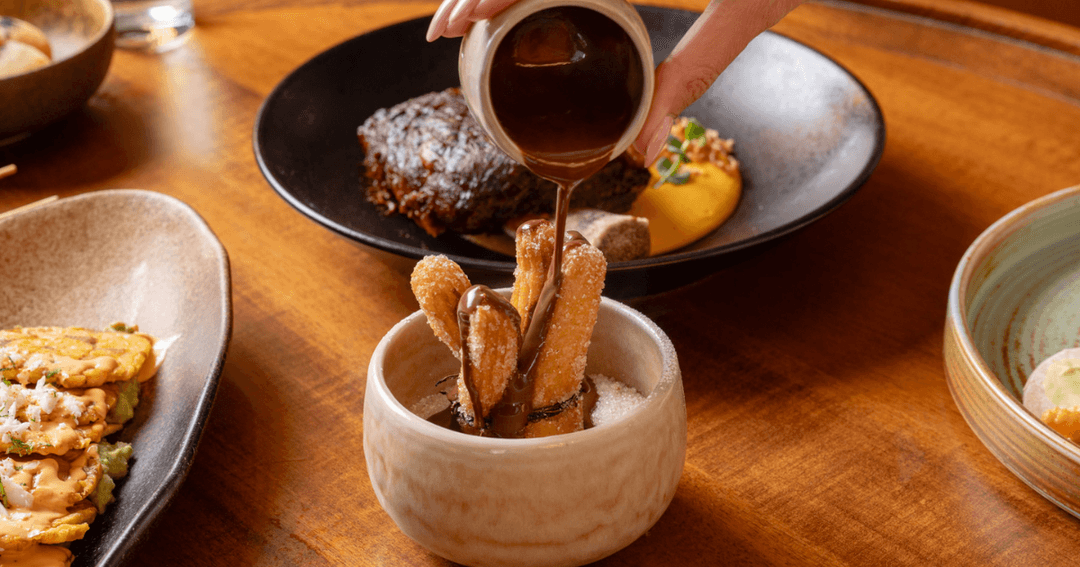 pan-american dessert on table dubai