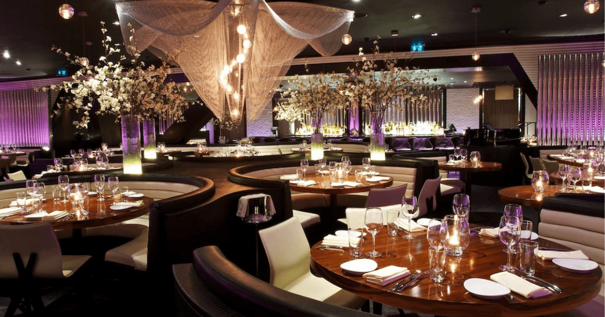 fine dining restaurant london