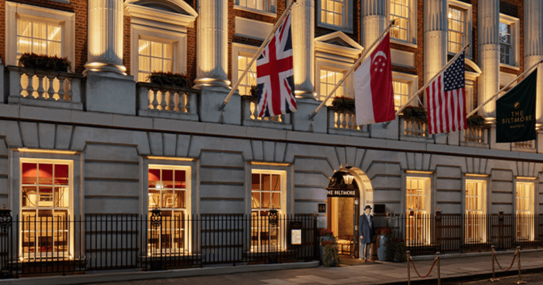 The Biltmore's Mayfair entrance