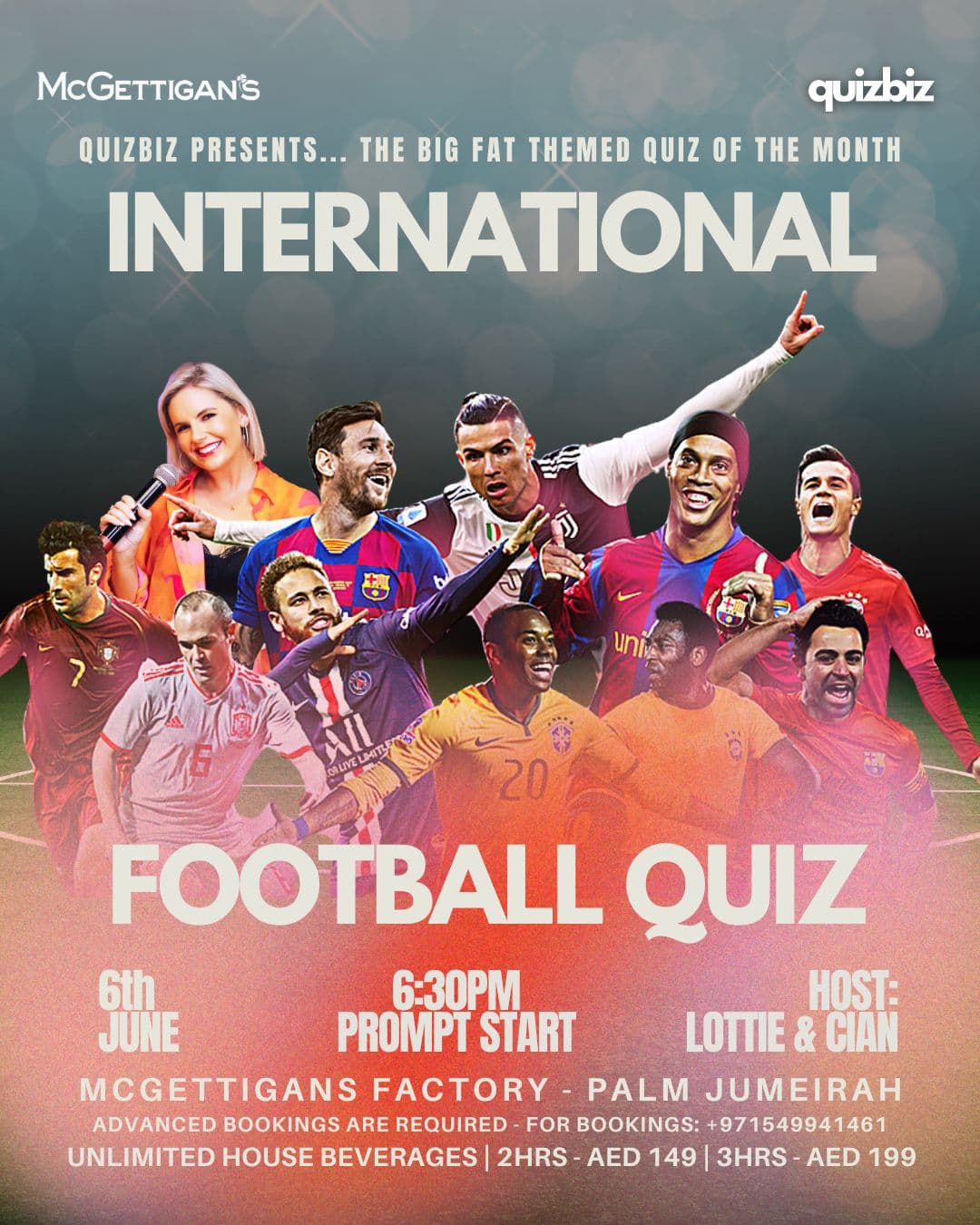 Poster for International Football Quiz