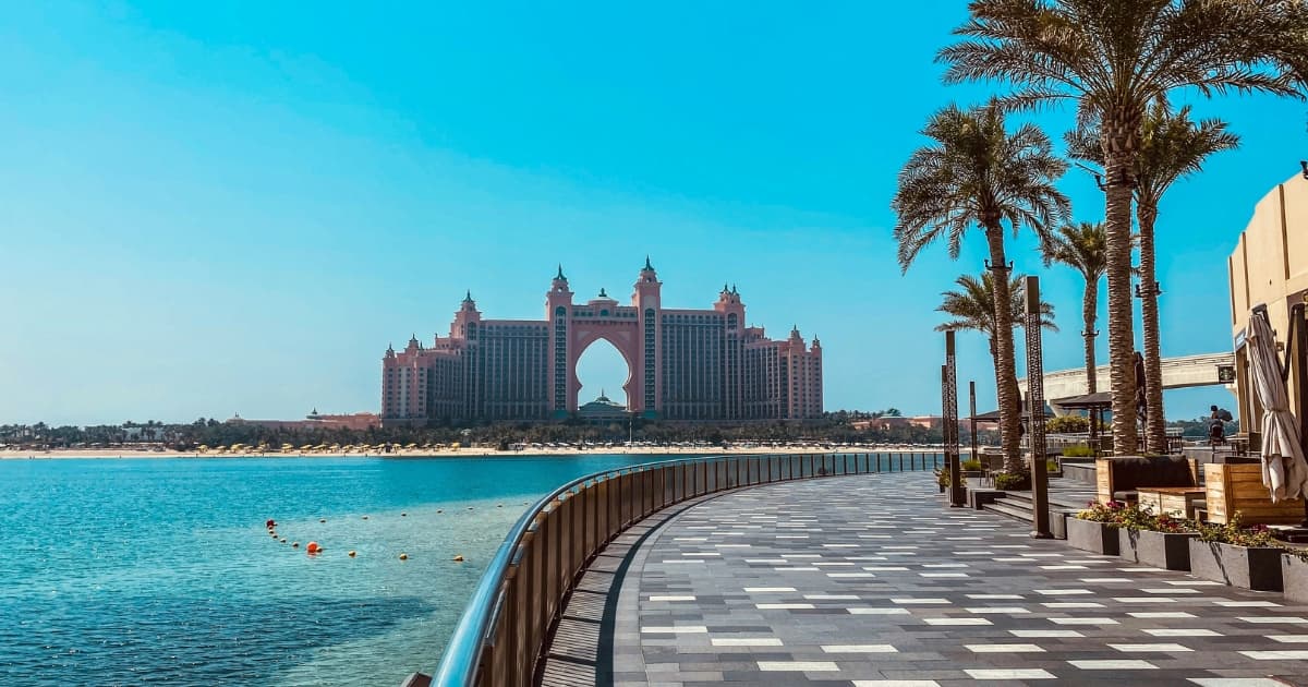 View of Atlantis Hotel Palm Jumeirah