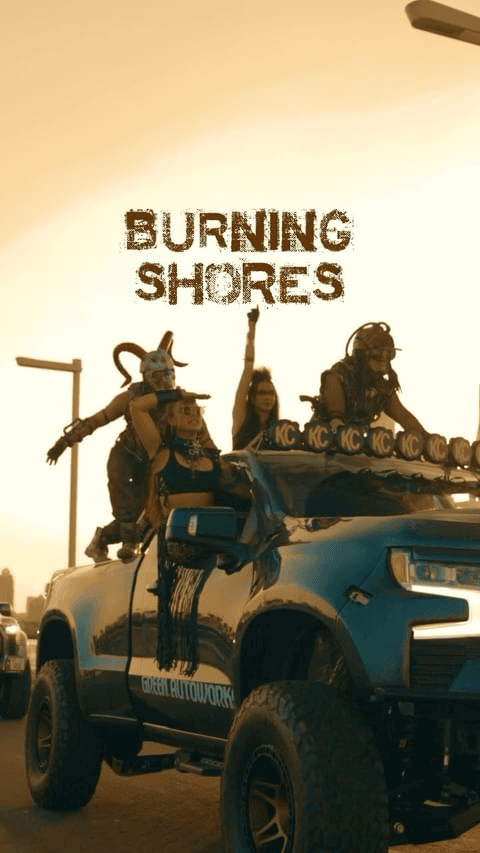 burning shores promo poster